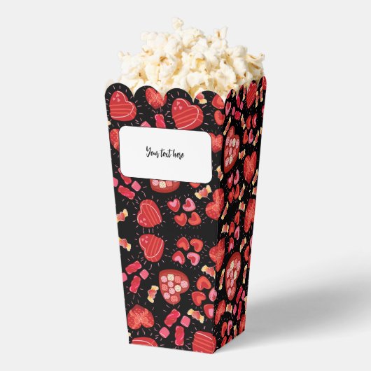 essbare Herzen Geschenkschachtel (Geplatzt)