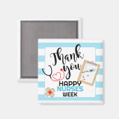 Essbare Krankenpflege Woche Mitarbeiter Geschenk Magnet (Vorderseite/Rückseite)