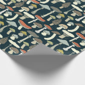 Essbare Mushroom Garden Geschenkpapier (Ecke)