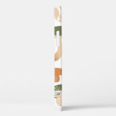 Essbare Pilze nahtlos Muster. Linocut alt Case-Mate iPhone Hülle (Rückseite / Rechts)