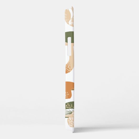 Essbare Pilze nahtlos Muster. Linocut alt Case-Mate iPhone Hülle (Rückseite / Rechts)