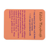 Essbare Playdough Magnet (Horizontal)