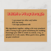 Essbare Playdough Postcard Postkarte (Vorderseite)