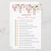 Essbare Ratschläge, wer, Mama oder Vater Baby Dusc (Vorne/Hinten)