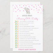 Essbare Ratschläge, wer, Mama oder Vater Baby Dusc (Vorne/Hinten)