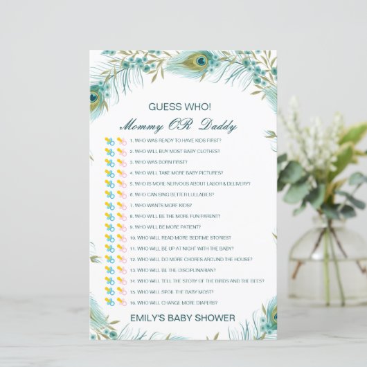 Essbare Ratschläge, wer, Mama oder Vater Baby Dusc (Stehend Vorderseite)