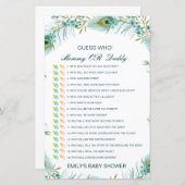 Essbare Ratschläge, wer, Mama oder Vater Baby Dusc (Vorne/Hinten)