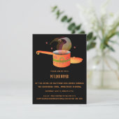 Essbare Töpfe zum Abendessen Einladung (Stehend Vorderseite)