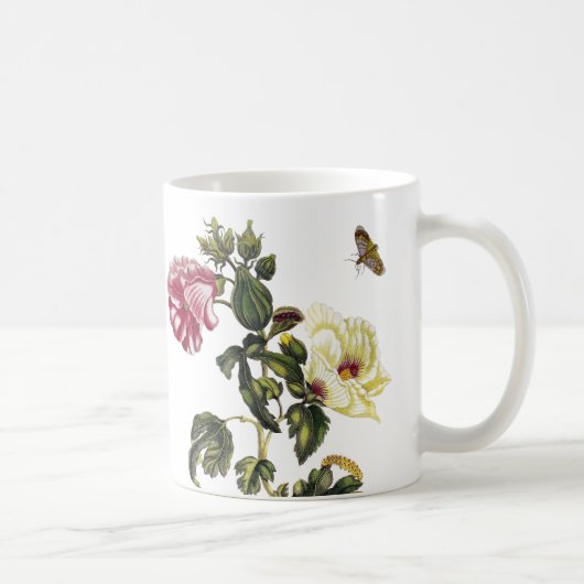 Essbarer Eibisch Kaffeetasse (Rechts)