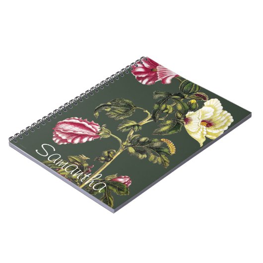 Essbarer Eibisch Notizblock (Linke Seite)