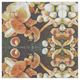 Essbares Pilz-Kaleidoskop Stoff