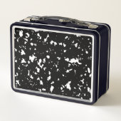 Essbox "Zusammenstellung des Buchmusters" Metall Brotdose (Rückseite)