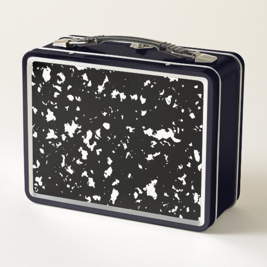 Essbox "Zusammenstellung des Buchmusters" Metall Brotdose (Rückseite)