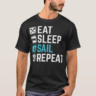 Esse Schlafe Segeln T-Shirt
