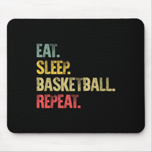 Esse Schlafe Wiederhole Shirt Esse Schlafe Skelett Mousepad