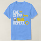 Esse schlafen Math Repeat1 T-Shirt (Design vorne)