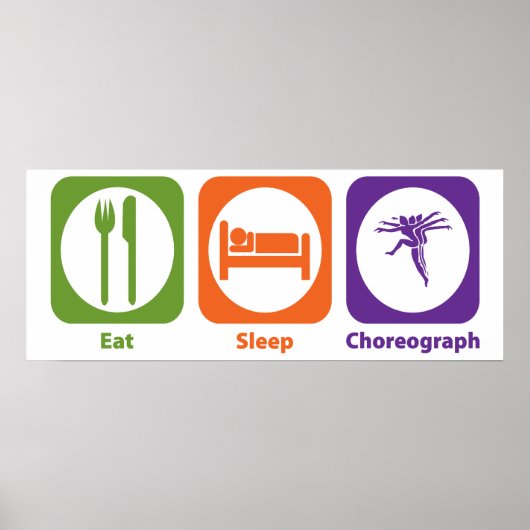 Esse Sleep Choreograph Poster (Vorne)