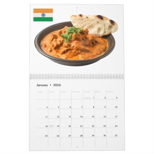 Essen 2026 aus dem Weltkalender Kalender (Jan 2026)