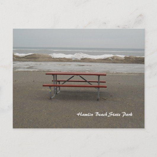 Essen allein postkarte (Vorderseite)