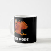 Essen am Trinken Gobble Erntedank Funny Fall P Kaffeetasse (Vorderseite Links)