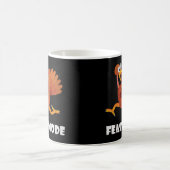 Essen am Trinken Gobble Erntedank Funny Fall P Kaffeetasse (Mittel)