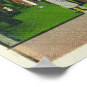 Essen auf dem Boardwalk in der Roseland Park Szene Poster (Ecke)