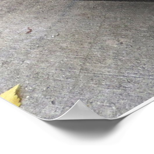 Essen auf dem Campus Poster (Ecke)