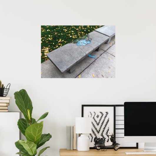 Essen auf dem Campus Poster (Heimbüro)