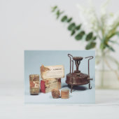 Essen auf Scotts Antarktis-Expedition aufgenommen Postkarte (Stehend Vorderseite)