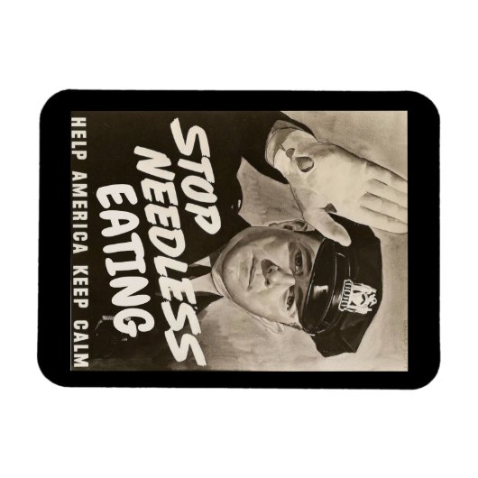 Essen beenden magnet (Horizontal)