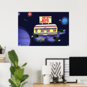 Essen bei Joe's Poster (Heimbüro)