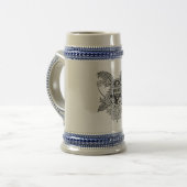 Essen Bierglas (Vorderseite Links)