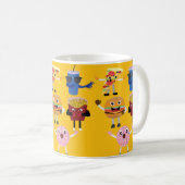 Essen Charaktere Kaffeetasse (VorderseiteRechts)