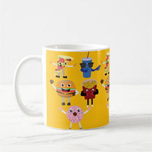 Essen Charaktere Kaffeetasse