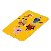 Essen Charaktere Magnet (Linke Seite)