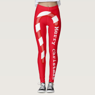 Essen Christmas Candy Cane Leggings