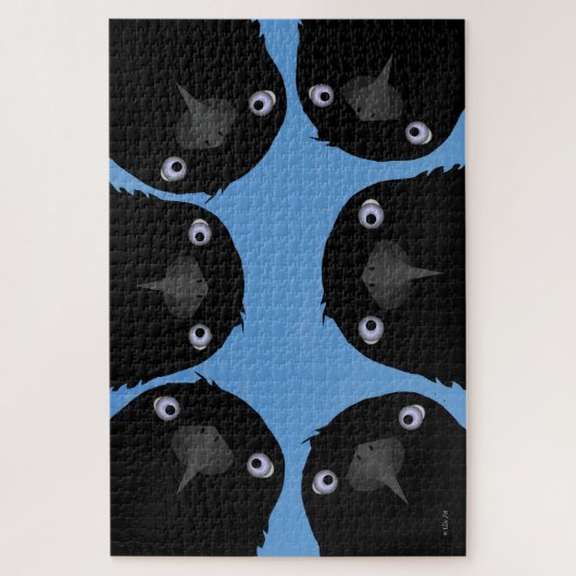 Essen Crow Blick auf dich Puzzle (Vertikal)