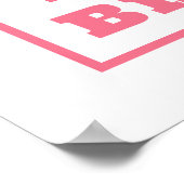 Essen Cupcakes zum Frühstück Geburtstag Poster (Ecke)