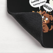 Essen der Hunde Trick oder Trump lustigen Trump 20 Mousepad (Ecke)