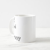 Essen Drink & Amp; Remararage für Braut oder Bräut Kaffeetasse (Vorderseite Links)