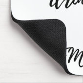 Essen Drink & Amp; Remararage für Braut oder Bräut Mousepad (Ecke)