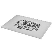 Essen Drink Grandpas Grill Barbeque Schneidebrett (Ecke)