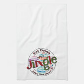 Essen Drink & Jingle Geschirrtuch (Vertikal)
