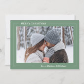 Essen Drink & Sei froh Weihnachten Einladung (Vorderseite)