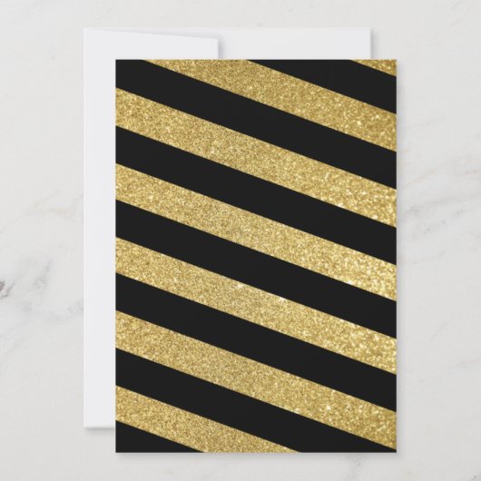 Essen Drink und feiern Silvester Party Invit Einladung (Rückseite)