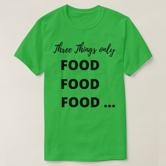 Essen Essen Essen T-Shirt (Design vorne)