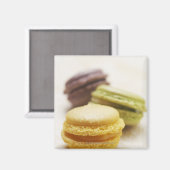 Essen, Essen und Trinken, Dessert, Cookie, Französ Magnet (Vorderseite/Rückseite)