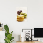 Essen, Essen und Trinken, Dessert, Cookie, Französ Poster (Heimbüro)