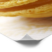 Essen, Essen und Trinken, Dessert, Cookie, Französ Poster (Ecke)