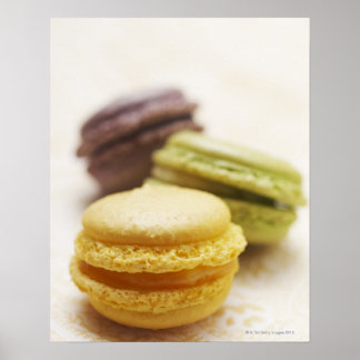 Essen, Essen und Trinken, Dessert, Cookie, Französ Poster